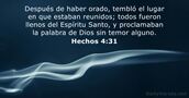 Hechos 4:31