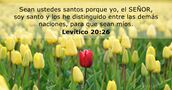Levítico 20:26