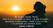 Lucas 1:30-31