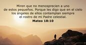 Mateo 18:10