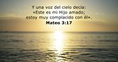 Mateo 3:17