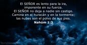 Nahúm 1:3