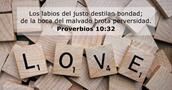 Proverbios 10:32