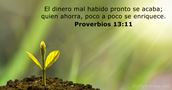 Proverbios 13:11