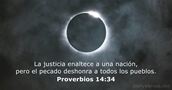 Proverbios 14:34