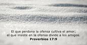 Proverbios 17:9