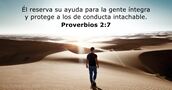 Proverbios 2:7