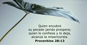 Proverbios 28:13