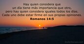 Romanos 14:5