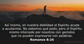 Romanos 8:26