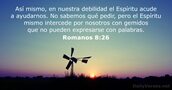 Romanos 8:26