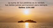 Salmo 119:160