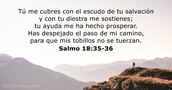 Salmo 18:35-36