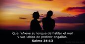 Salmo 34:13