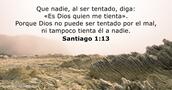 Santiago 1:13