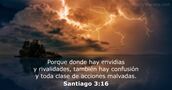 Santiago 3:16