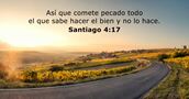Santiago 4:17