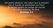Santiago 4:4