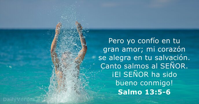 Salmo 13:5-6