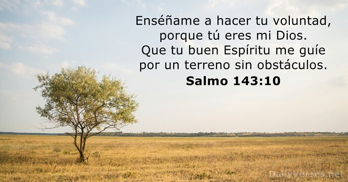 Salmo 143:10