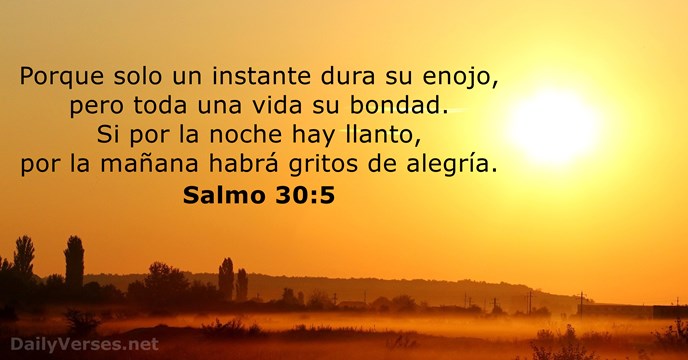 Salmo 30:5