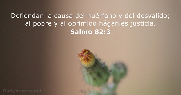 Salmo 82:3