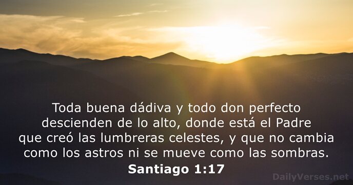Santiago 1:17