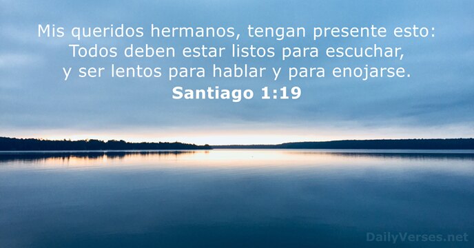 Santiago 1:19