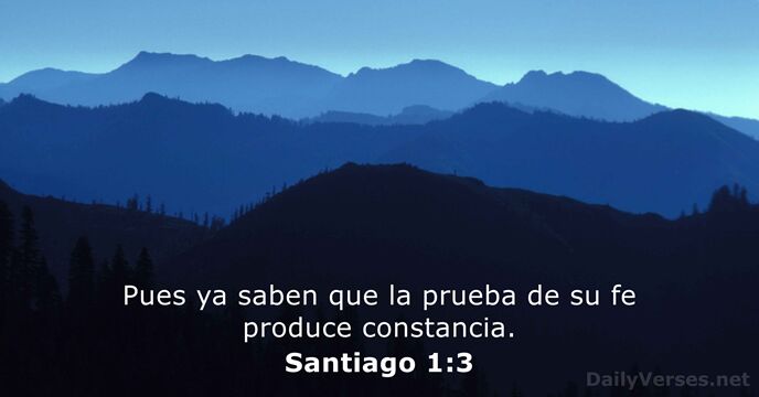 Santiago 1:3