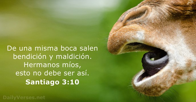 Santiago 3:10