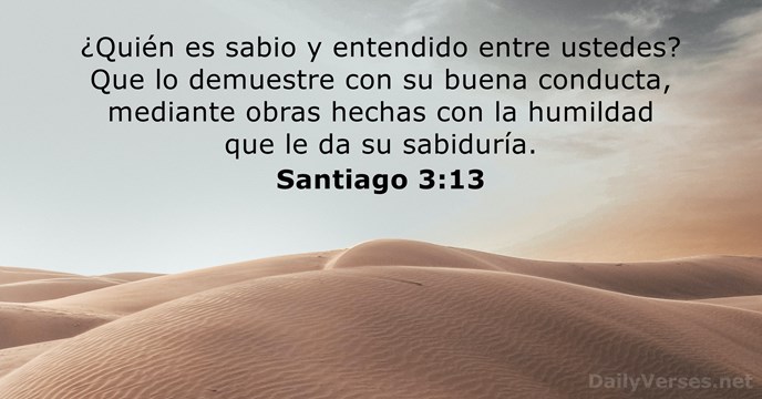 Santiago 3:13