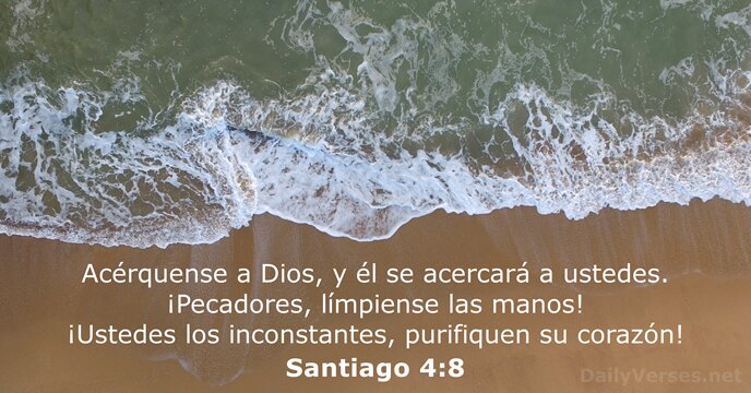 Santiago 4:8