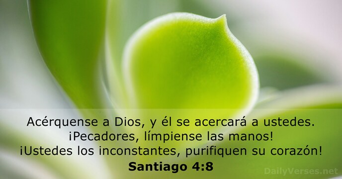 Santiago 4:8