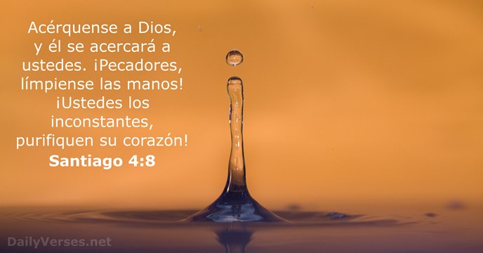 Santiago 4:8