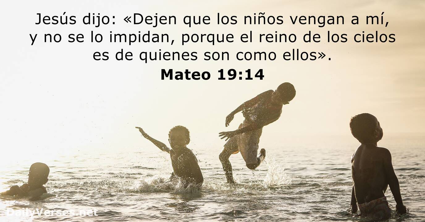 Mateo 19 14 RVR60 Vers culo De La Biblia Del D a DailyVerses