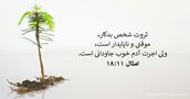 امثال ۱۱:‏۱۸