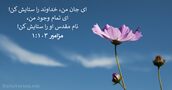 مزامير ۱۰۳:‏۱