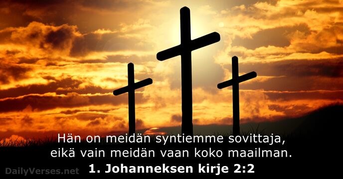 1. Johanneksen kirje 2:2