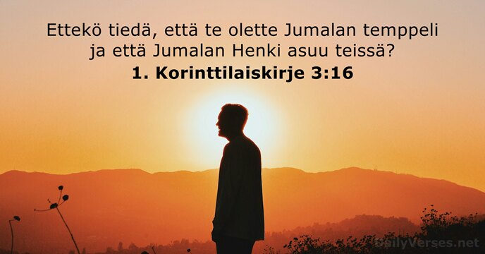 1. Korinttilaiskirje 3:16