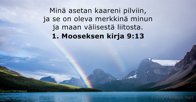 1. Mooseksen kirja 9:13