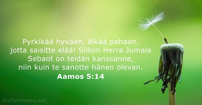 Aamos 5:14
