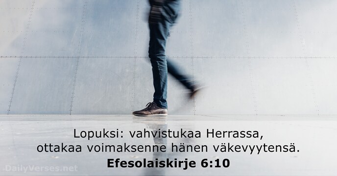 Efesolaiskirje 6:10