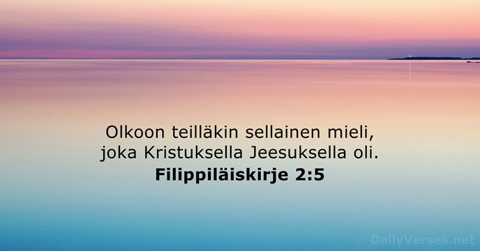 Filippiläiskirje 2:5