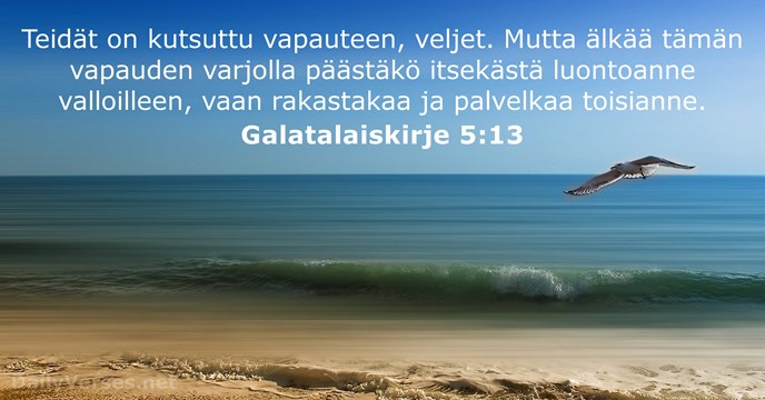 Galatalaiskirje 5:13