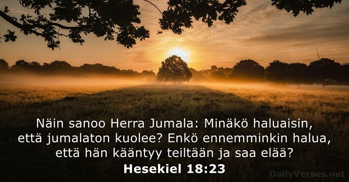 Hesekiel 18:23