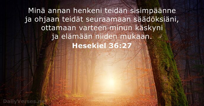 Hesekiel 36:27