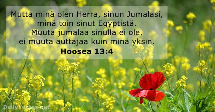 Hoosea 13:4