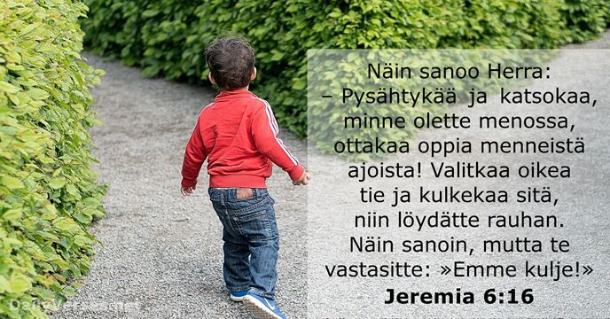 Jeremia 6:16