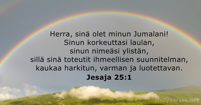 Jesaja 25:1