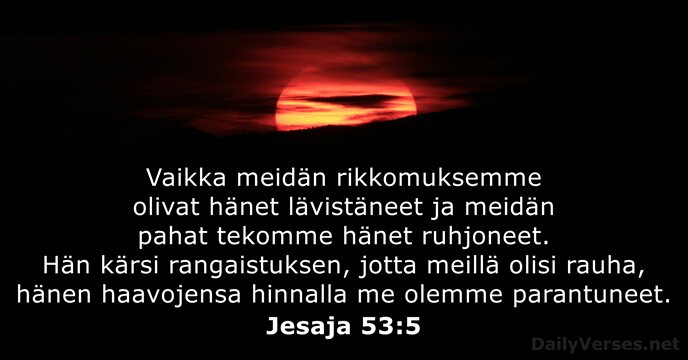 Jesaja 53:5